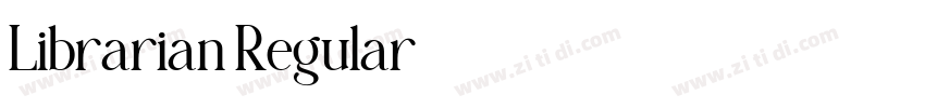 Librarian Regular字体转换
